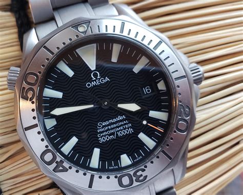 omega seamaster 300 titanium bracelet|omega seamaster strap for sale.